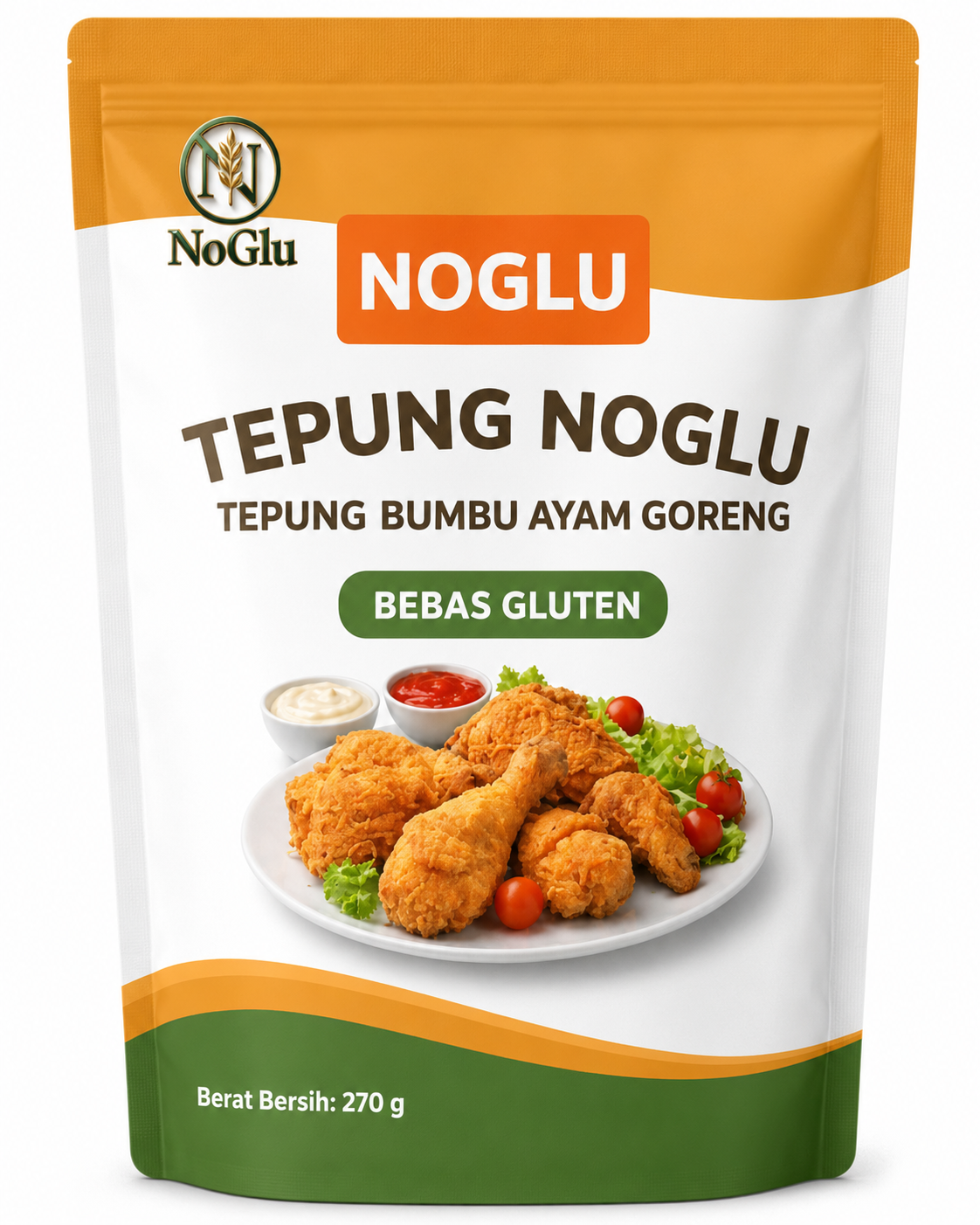 Tepung NoGlu Bumbu Ayam Goreng